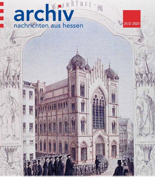 Cover der Archivnachrichten aus Hessen