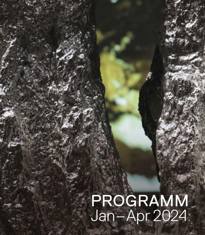 Cover des Programmhefts des Jüdischen Museums Frankfurt für die Monate Januar bis April 2024