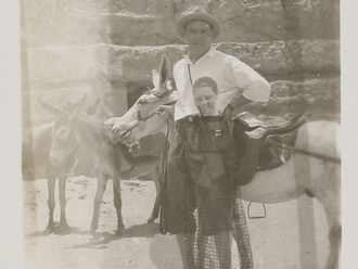 Erna Pinner and Kasimir Edschmid in Egypt, May 1928